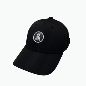 Chubbies All Day Hat Mens One-Size Black The Cape Patch Perforated Strapback Cap